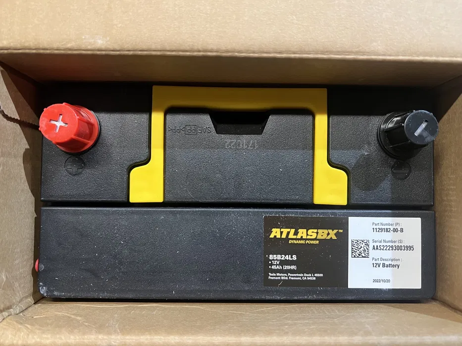 12V Battery Lead-Acid AtlasBX/Hankook 85B24LS - Image 2